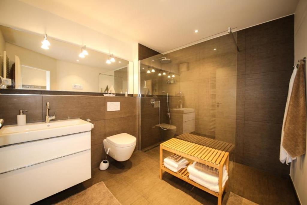 שרבאוץ Ferienwohnung Strandvilla Augustusbad App. 18 מראה חיצוני תמונה