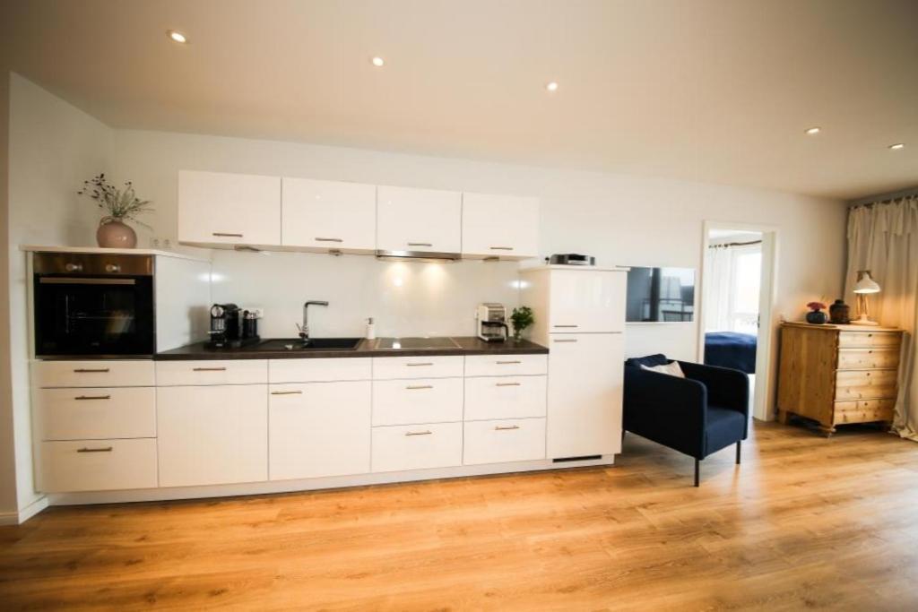 שרבאוץ Ferienwohnung Strandvilla Augustusbad App. 18 מראה חיצוני תמונה