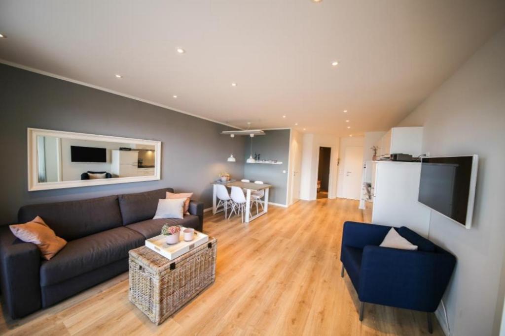 שרבאוץ Ferienwohnung Strandvilla Augustusbad App. 18 מראה חיצוני תמונה
